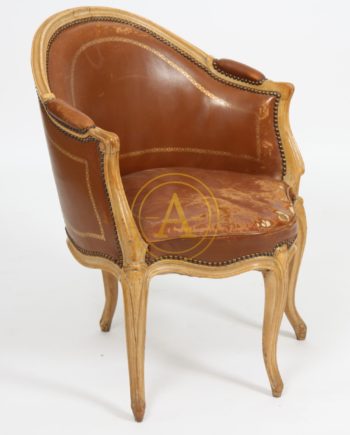 FAUTEUIL DE BUREAU LOUIS XV