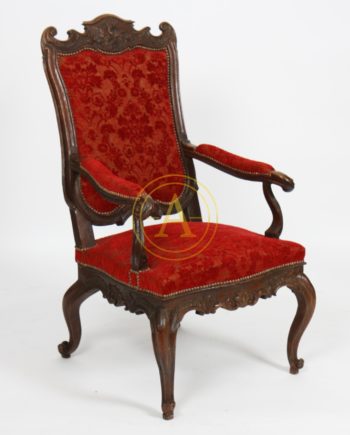 FAUTEUIL BAROQUE ITALIEN XVIIIè