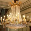EXCEPTIONAL AND IMPORTANT CASTLE CHANDELIER EMPIRE OF BACCARAT CRYSTAL
