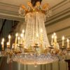 EXCEPTIONAL AND IMPORTANT CASTLE CHANDELIER EMPIRE OF BACCARAT CRYSTAL