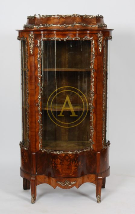 VITRINE MARQUETEE NAPOLEON III