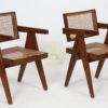 FAUTEUILS “OFFICE CANE ELEGANT CHAIRS” DE Pierre JEANNERET