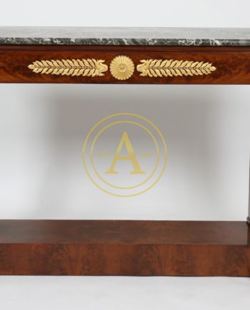 CONSOLE ACAJOU XIXè