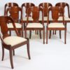SUITE OF EIGHT CHAIRS GONDOLES XIXth