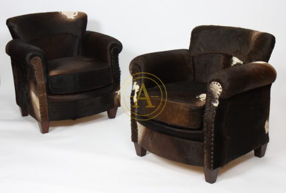 PAIRE DE FAUTEUILS CLUBS