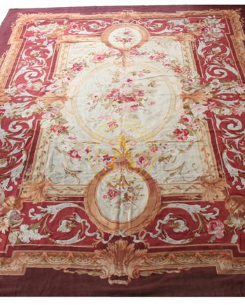 TAPIS D’AUBUSSON XIXè