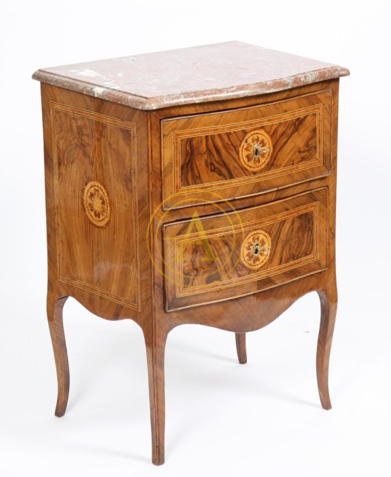 PETITE COMMODE ITALIENNE D’ ENTRE DEUX