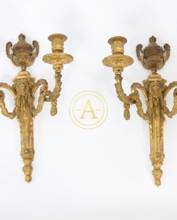 PAIRE D’APPLIQUE LOUIS XVI