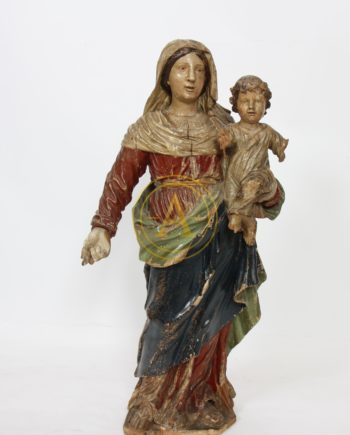 VIERGE A L’ENFANT XVIIIème