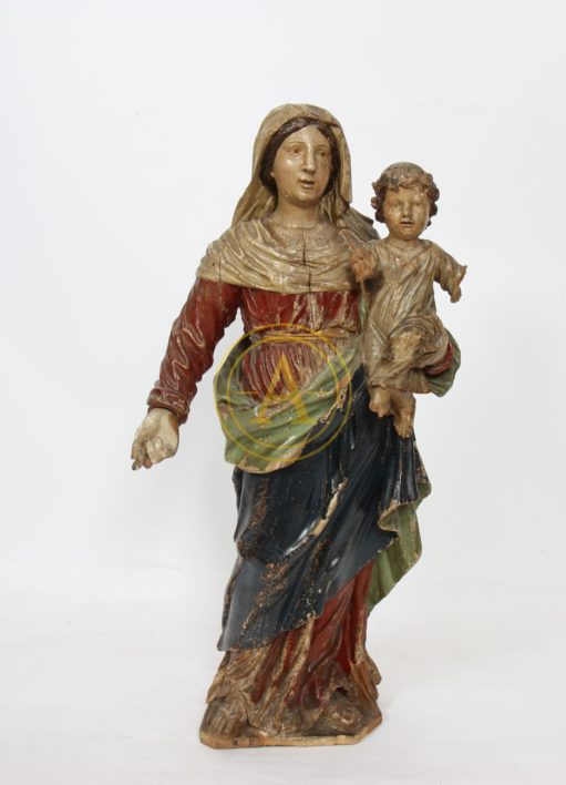 VIERGE A L’ENFANT XVIIIème