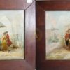 ENSEMBLE DE DEUX TABLEAUX” SCENES CHAMPETRES”