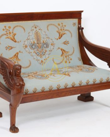 EXCEPTIONNEL MOBILIER DE SALON “RETOUR D’EGYPTE” D’ EPOQUE EMPIRE