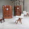 RARE PAIR OF ART DECO WALL FURNITURE BY Clement Goyeneche, 1893 -1984