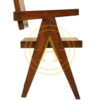 FAUTEUIL “OFFICE CANE ELEGANT CHAIR” DE Pierre JEANNERET