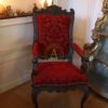 FAUTEUIL BAROQUE ITALIEN XVIIIè