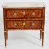 PETITE COMMODE MARQUETEE LOUIS XVI