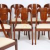 SUITE OF EIGHT CHAIRS GONDOLES XIXth