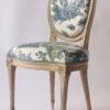 SUITE DE QUATRE CHAISES MEDAILLON  DE STYLE LOUIS XVI