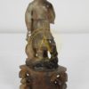 STATUETTE “LE VIEUX PECHEUR CHINOIS” EN PIERRE DURE