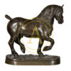 ELEGANT BRONZE OF A PRESENTATION HORSE BY JEAN JOIRE