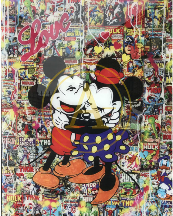 “MICKEY ET MINNIE” BY YMAGINE