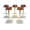 SET OF 5 INDECASA STOOLS