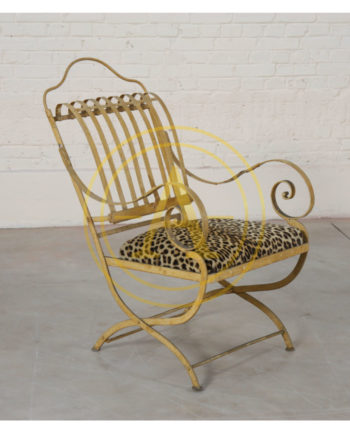 Wrought Iron Armchair