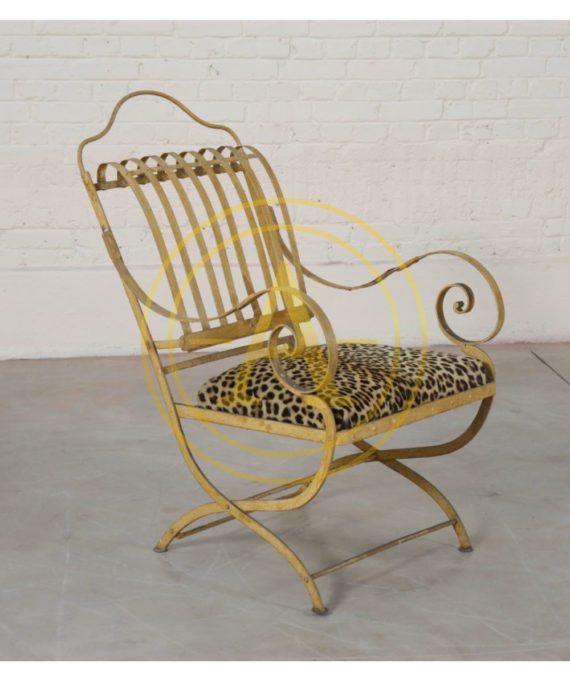 Wrought Iron Armchair