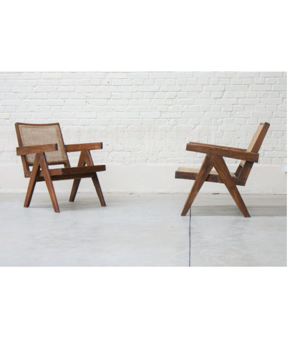 FAUTEUILS “EASY ARMCHAIRS” de Pierre JEANNERET