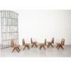 Suite de 6 chaises “DINING CHAIRS” de Pierre Jeanneret (1896-1967)