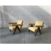 “Upholstered sofa easy chair” de Pierre Jeanneret (1896-1967)