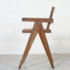 Rare “OFFICE CANE CHAIRS” d’officier de Pierre JEANNERET (1896-1967)