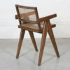 Rare “OFFICE CANE CHAIRS” d’officier de Pierre JEANNERET (1896-1967)