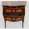 PETITE COMMODE SAUTEUSE MARQUETEE LOUIS XV