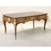 BUREAU PLAT DOUBLE FACE MARQUETE MODELE LOUIS XV DE OEBEN