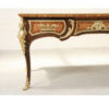 BUREAU PLAT DOUBLE FACE MARQUETE MODELE LOUIS XV DE OEBEN