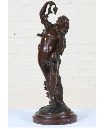 BRONZE “BACCHANTE” DE PAUL-EMILE LEYSALLE